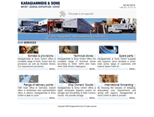 Tablet Screenshot of karagiannidis.com
